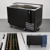 Thumbnail image #4 for BK Resources 95-Inch Horizontal Deep Well 3-Door Bottle Cooler