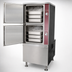 Thumbnail image #4 for Crown ECX-2-36 Two-Compartment Electric Convection Steamer with 36