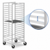 Thumbnail image #4 for Channel Manufacturing Aluminum Mobile Donut Screen Rack for 23 x 33 Screens, 15-Screen Capacity, 64-Inch High