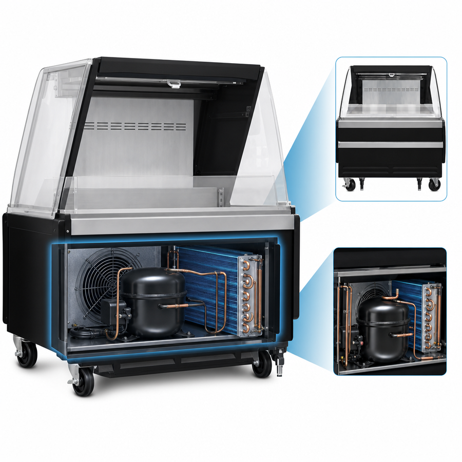 Self-Contained Bottom-Mount Refrigeration