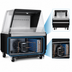 Thumbnail image #4 for Horizontal Open Display Merchandiser, 37-1/4W x 34-1/4D x 41H, 5.6 Cu. Ft., Self-Contained Bottom Mount, Black Exterior