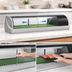 Thumbnail image #4 for Hoshizaki Countertop Refrigerated Sushi Display Case, 47.2-Inch Wide, Curved Glass, Right-Side Refrigeration