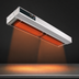 Thumbnail image #4 for Hatco Glo-Ray High Watt Dual Infra-Black Strip Heater, 36 Inch Wide, Unlighted, Aluminum, 6 Inch Spacer