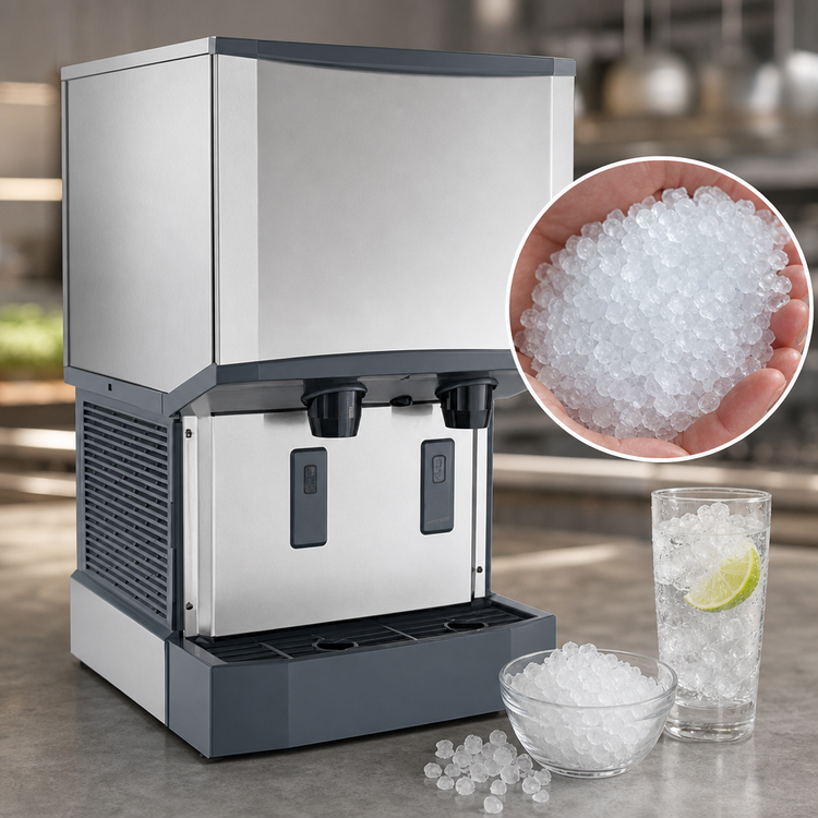 Product image #4 for Scotsman Meridian Touchfree H2 Nugget Ice & Water Countertop Dispenser