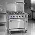 Thumbnail image #4 for Imperial Pro Series 36-Inch Electric Restaurant Range with Griddle and Standard Oven