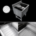 Thumbnail image #4 for 36-Inch Stainless Steel Underbar Ice Bin with 7-Circuit Cold Plate, 119 lb Capacity