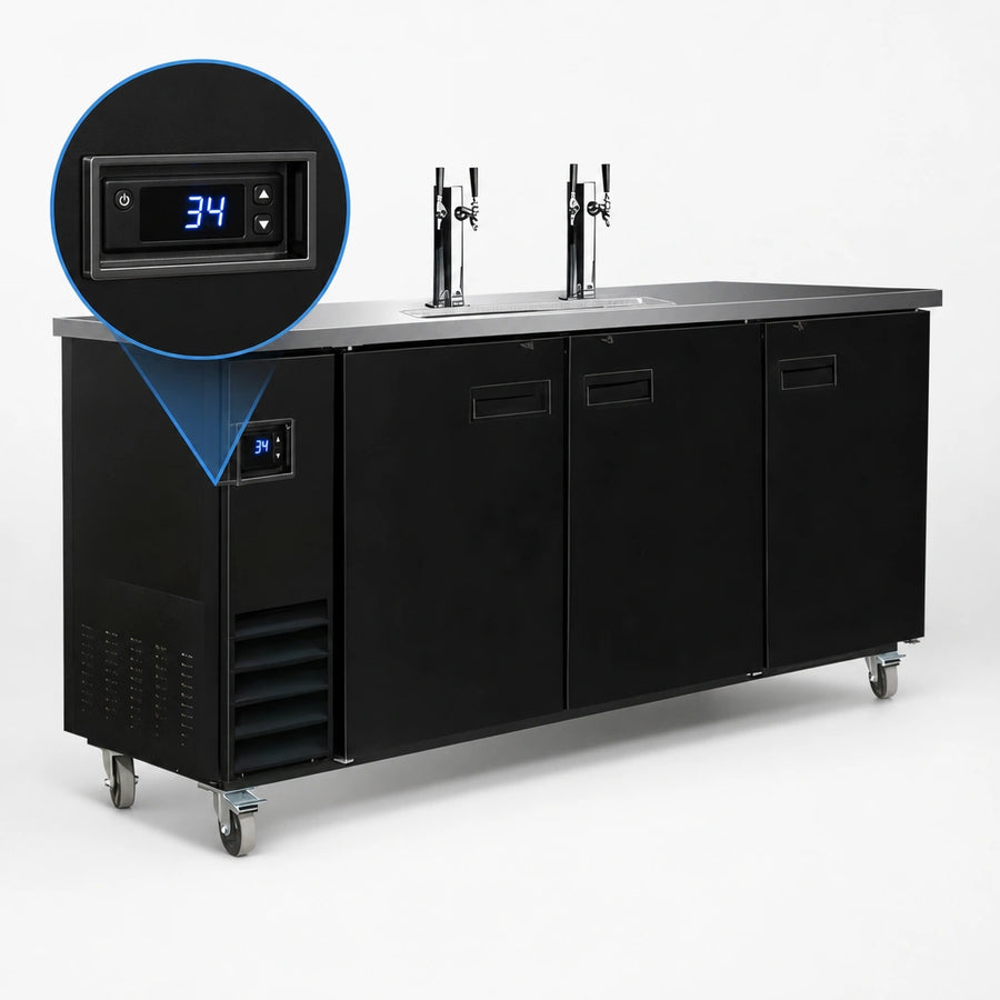 Electronic Thermostat With Digital LED Display