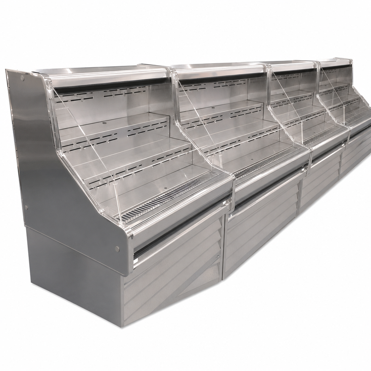 Product image #4 for Howard-McCray 35E Series 39-Inch White Self-Contained Impulse Open Merchandiser