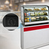 Thumbnail image #4 for Federal Industries 48 Inch Countertop Rear-Mount Self-Contained Refrigerated Deli Display Case, Full-Service, Curved Glass Front