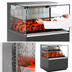Thumbnail image #4 for Reveal® Heated Self-Service Hot Food Display Case, 47-3/4 Inch Wide, Convection Heat
