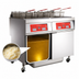 Thumbnail image #5 for Vulcan 2ER85DF 42-Inch Electric Floor Fryer with 2-Battery Configuration and 85 lb. Vat Capacity