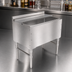 Thumbnail image #4 for John Boos Slim-Line 30-Inch Wide Underbar Ice Bin/Cocktail Unit with Sliding Lid