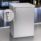 Thumbnail image #4 for Krowne BD24 One-Section Back Bar Dry Storage Cabinet, 24 x 24 x 35 Inches, Non-Refrigerated, Locking Solid Door