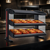 Thumbnail image #4 for Hatco Spot On Slant Dual Shelf Heated Zone Merchandiser Warmer, Countertop, 8 Zones per Shelf
