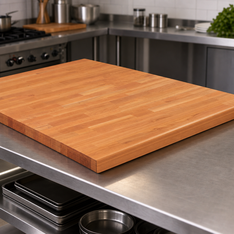 Product image #4 for Boos Block American Cherry Wood Kitchen Countertop, 12 x 25 x 1-1/2 Inch, Varnique Finish
