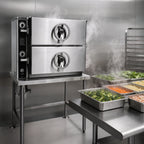 Thumbnail image #4 for Crown DCL-2 Direct Steam Two Compartment Pressure Steamer