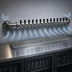 Thumbnail image #4 for Glastender 14-Faucet Wall-Mount Air-Cooled Pipe Wall Draft Dispensing Tower, Stainless Steel