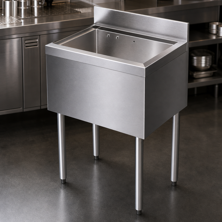 Product image #4 for Perlick Tobin Ellis Signature Series 42-Inch Modular Ice Chest with Cold Plate, 92-Lb Capacity