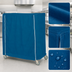 Thumbnail image #4 for Metro 60 x 24 x 54-Inch Mariner Blue Nylon Banquet Cart Cover