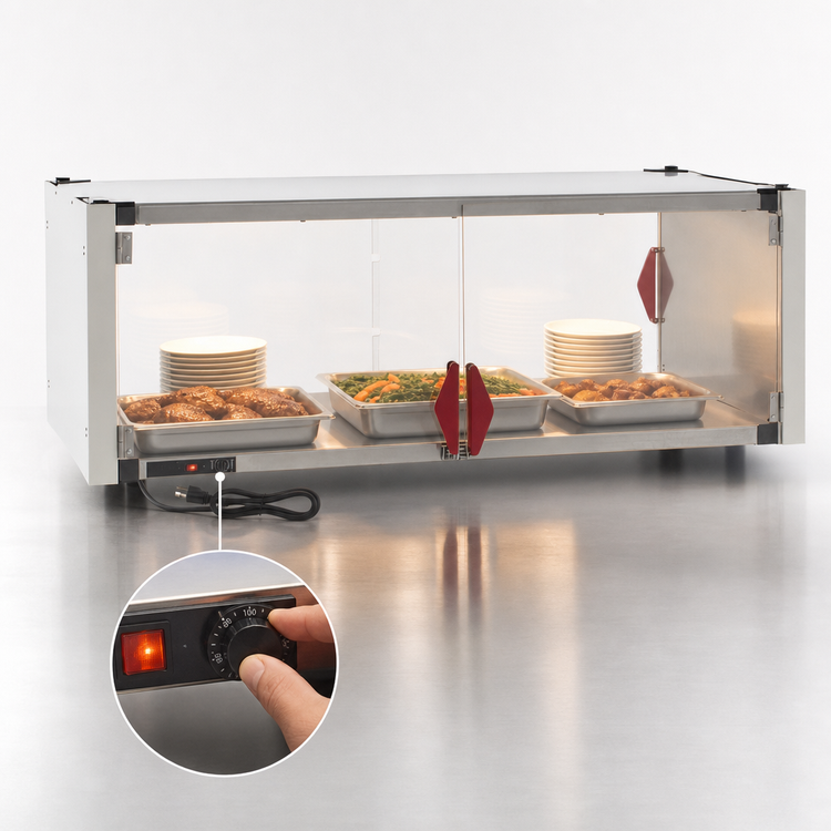 Product image #5 for Metro Super Erecta Hot Enclosed Heated Shelf Kit, 48 x 24-Inch, 120V