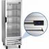 Thumbnail image #4 for Beverage Air Horizon Series 1-Section Glass Door Display Reach-In Freezer, 24 Inch Wide, Bottom Mount, 11.9 Cu. Ft.