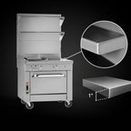 Thumbnail image #4 for Southbend Platinum P32C-HG 32-Inch Heavy-Duty Gas Range with 16-Inch Hot Top, 16-Inch Griddle, 1-Inch Plate and Cabinet Base