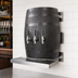 Thumbnail image #4 for Glastender Wood Barrel Wall-Mount Glycol-Cooled Draft Dispensing Tower with 3 Faucets