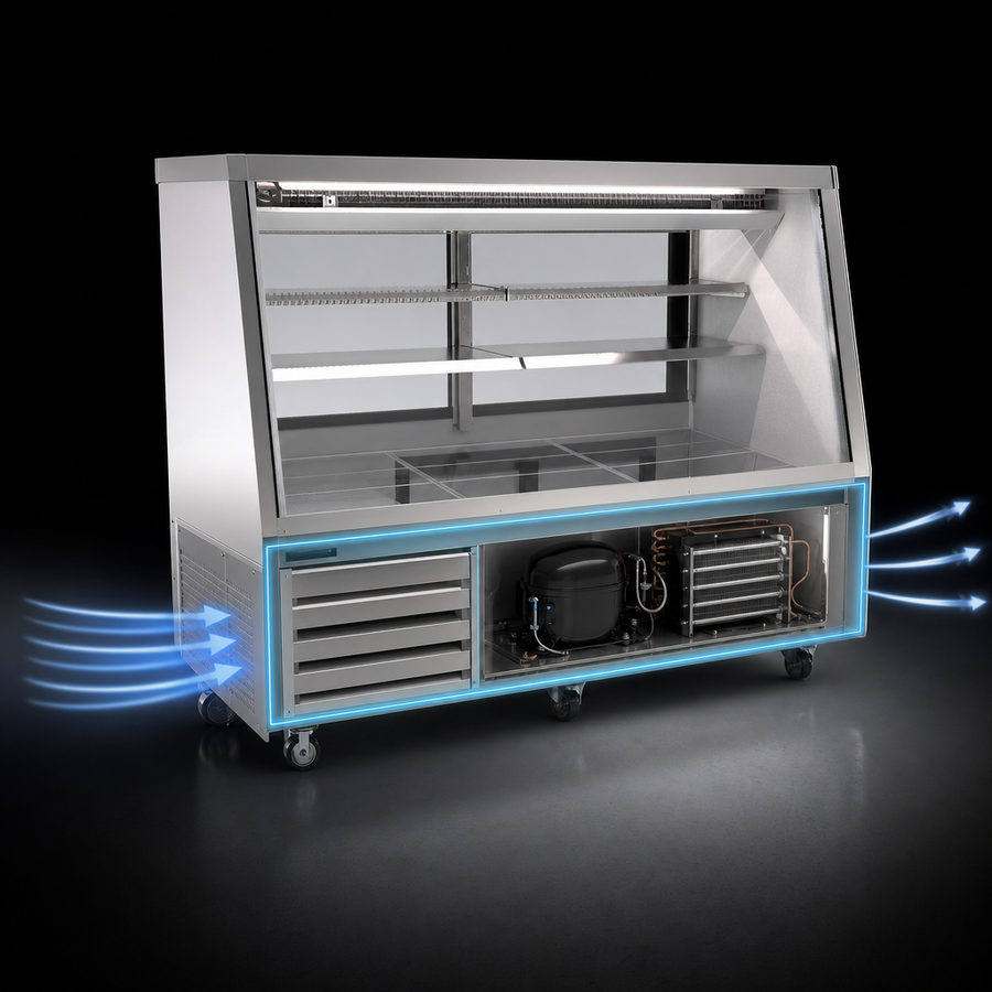 Bottom-Mount Self-Contained Refrigeration