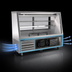 Thumbnail image #4 for Omcan 71-Inch Full-Service Refrigerated Deli Display Case, Floor Model, Self-Contained