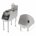 Thumbnail image #5 for Top Shelf 12-Inch Freestanding Underbar Blender Station with Dump Sink, Backsplash, and Recessed Shelf