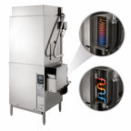 Thumbnail image #4 for Hobart Warewash AM16VLT-ADV-4 Tall Ventless High-Temperature Door-Type Dishwasher, 480V/3-Phase