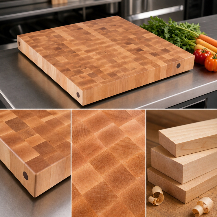 Product image #4 for Boos Block End Grain Maple Island Countertop, 36 x 32 x 3 Inches