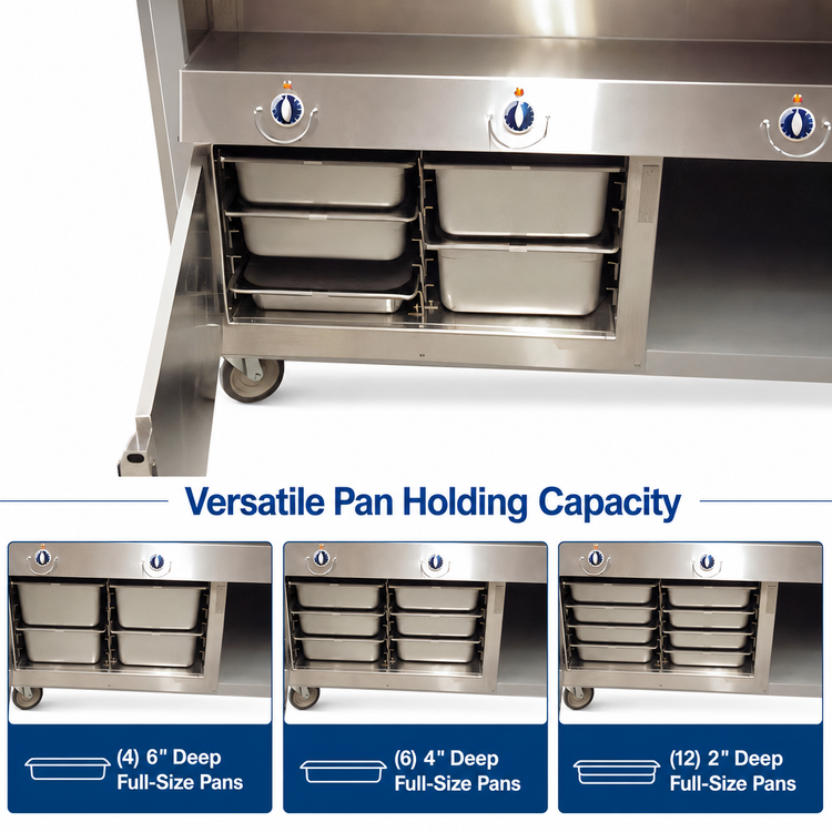 Product image #4 for Duke HTD-BASE-M 30-Inch Heat-In-Base Unit