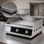 Thumbnail image #4 for Serv-Ware ETG-24 24-Inch Electric Thermostatic Countertop Griddle with 24 x 15.5-Inch Smooth Steel Surface