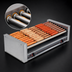 Thumbnail image #4 for Roll-A-Grill 36 Hot Dog Slanted Roller Grill with 10 Chrome Rollers, 120V