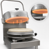 Thumbnail image #5 for DoughXpress DXM-SS-120 Commercial Manual Pizza Dough Press with Heated Upper Platen, 18