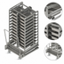 Thumbnail image #4 for Roll-In Rethermalizer-Holding Rack, 22 Full-Size Pan Capacity