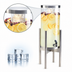 Thumbnail image #4 for Cal-Mil Round Stainless Steel Beverage Dispenser with Ice Chamber, 3 Gallon
