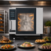 Thumbnail image #4 for UNOX ChefTop MIND.Maps Plus 5-Pan Countertop Gas Combi Oven, Left-Hand Door