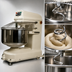 Thumbnail image #4 for BakeMax BMSM040 73 Qt Floor Spiral Dough Mixer, 40 kg Capacity, 220V 3-Phase