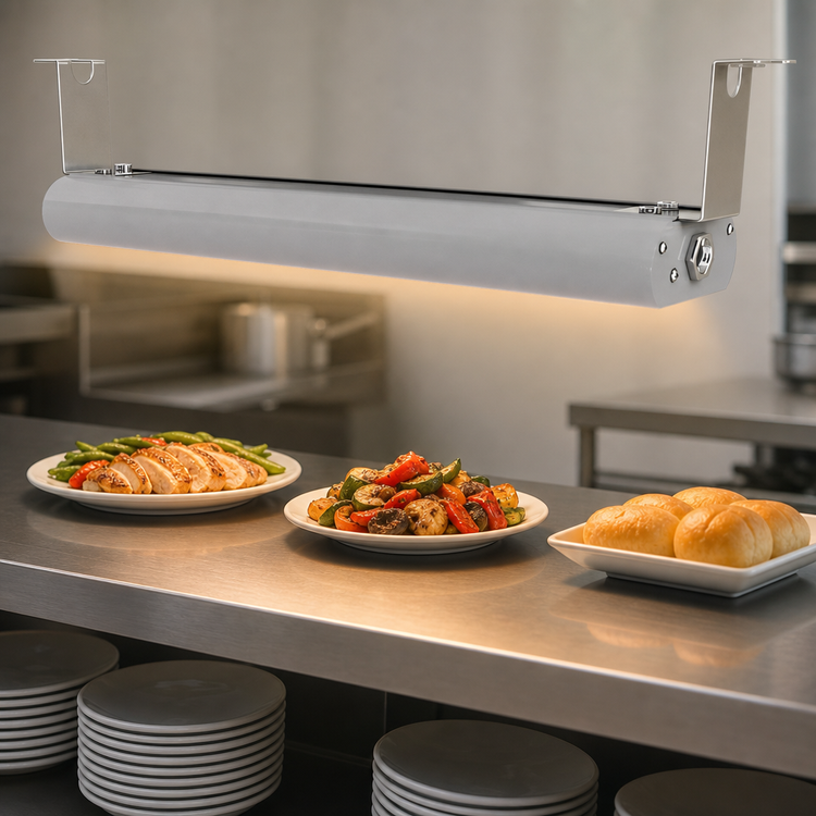 Product image #4 for Vollrath 54-Inch Low Profile Unlighted Strip Heat Lamp with Remote Toggle Switch