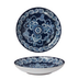 Thumbnail image #2 for Isabella 6 oz. Round Coupe Melamine Bowl, Blue & White Pattern