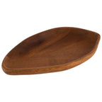 Thumbnail image #1 for Libbey APS Germany - Acacia APS 00790 Acacia Wood Serving Bowl, 6-1/2" x 3-1/2" x 3/4", Shallow