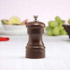 Thumbnail image #2 for Chef Specialties Professional Series Capstan 04150 Capstan Pepper Mill, 4-inch Wood, Walnut Finish, Stainless Steel Mechanism