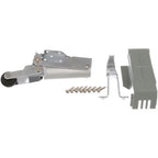 Thumbnail image #1 for AllPoints Foodservice Parts & Supplies 261586 Hydraulic Door Closer, 1-1/8-Inch Offset, White Cover