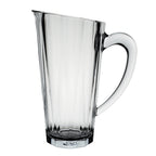 Thumbnail image #1 for Steelite International Aspen Drinkware 7100DR046 2 qt Clear Polycrystal Water Pitcher with Handle