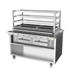 Thumbnail image #1 for Josper Charcoal Ovens (Middleby) MGJ-132 Charcoal Mangal Grill, 57-1/4"W, 4 Braising Levels, Open Lower Storage