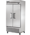 Thumbnail image #5 for True T-35-HC Two-Section Reach-In Refrigerator with Solid Swing Doors, Stainless Steel Front, Bottom-Mounted Self-Contained R290