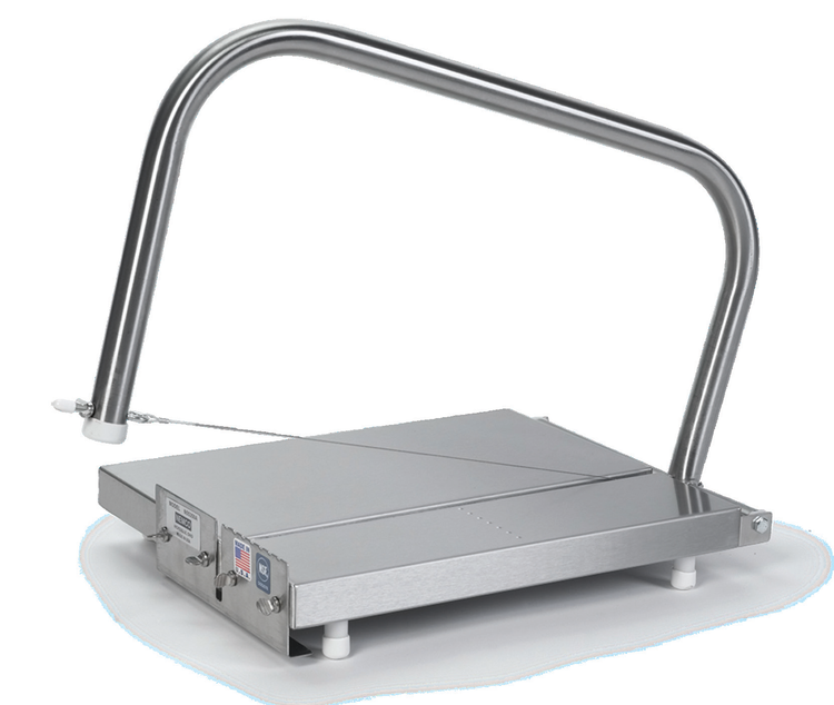 Product image #2 for Nemco Easy Cheese Blocker Tabletop Cheese Slicer with Calibrated 1/2-Inch Cutting Guide