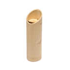 Thumbnail image #1 for Korin Inc SAB-200068 Sake Bottle, 11 oz, Round Natural Bamboo